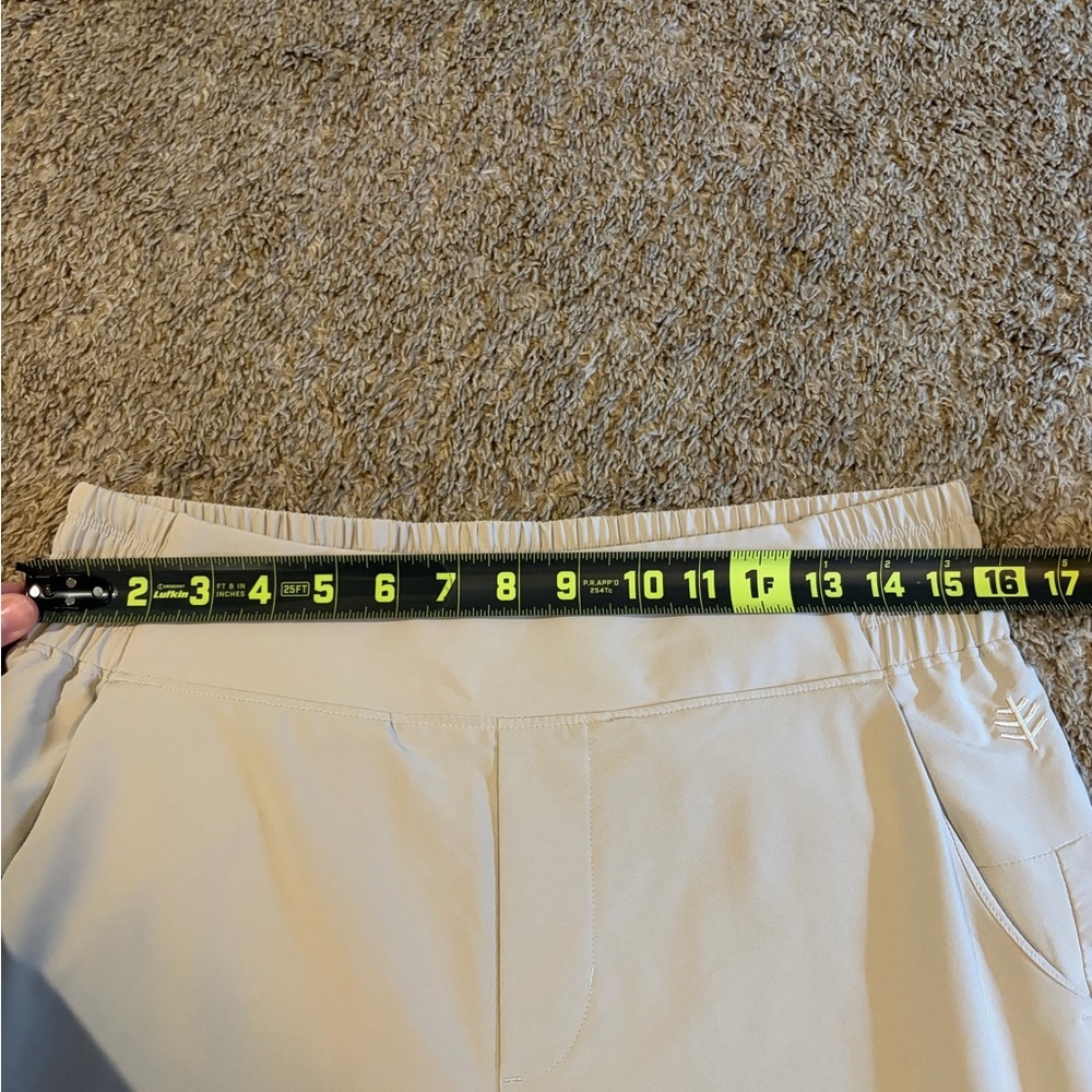 Women's Medium Coolipar Khaki Travel Pants UPF 50+ - Picture 8 of 11